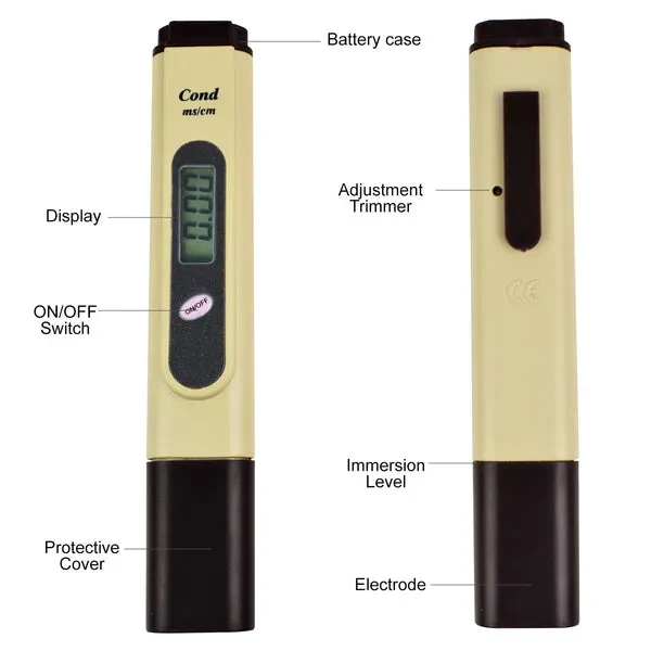Pen Type EC / Hydroponics / Nutrient Meter (0~19.99ms/cm) - Image 6