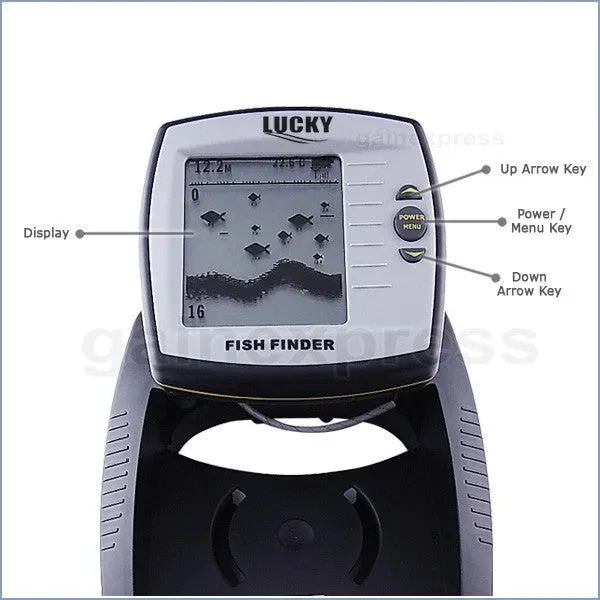 2-in-1 Wired/Wireless Fish Finder, 100m Wired/40m Wireless, with Bottom Contour - Image 9