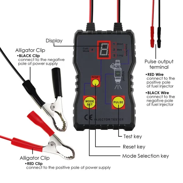 Professional Fuel Injector Tester DIY Diagnosis Kit - Image 6