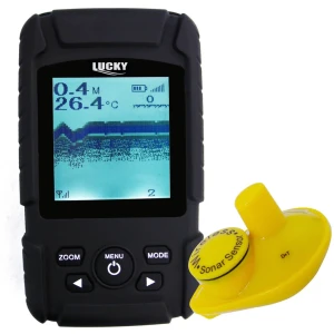 Rechargeable Wireless Fish Finder (40M Depth, 180m Range)