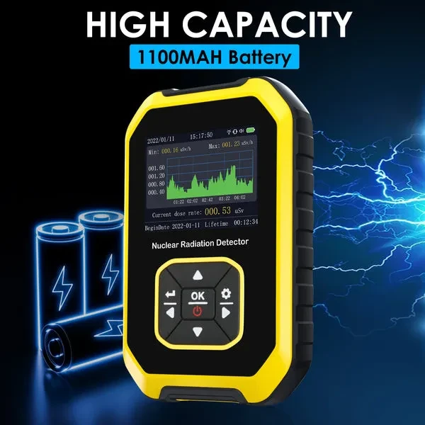 Geiger Counter Nuclear Radiation Detector Handheld Dosimeter - Image 3