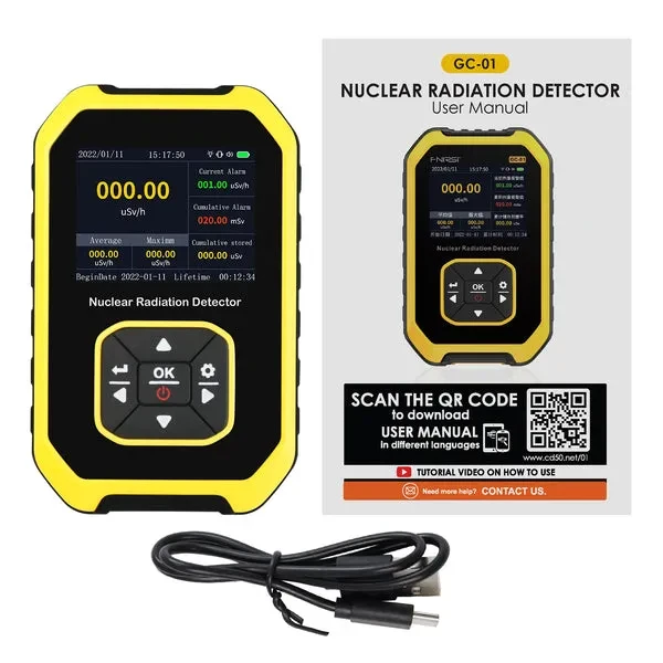 Geiger Counter Nuclear Radiation Detector Handheld Dosimeter - Image 7