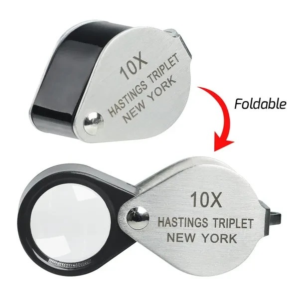 10x Magnification Hasting Jewelry Mini Loupe Optical Glass - Image 5