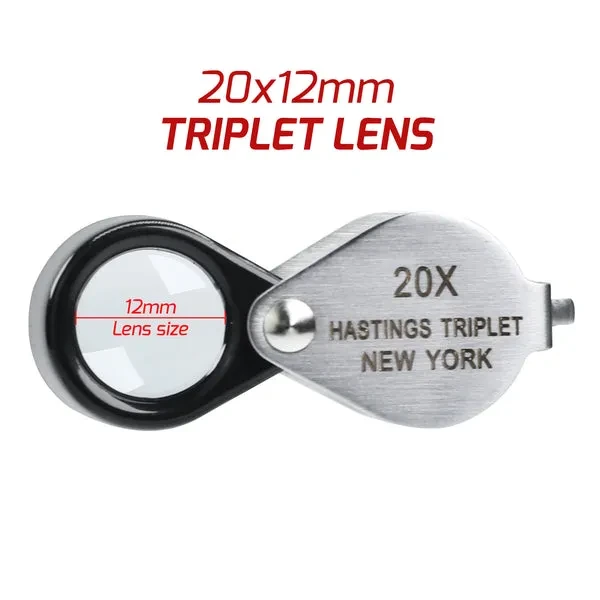 20x Magnification Hasting Jewelry Mini Loupe with Optical Glass - Image 2