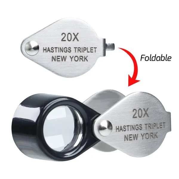 20x Magnification Hasting Jewelry Mini Loupe with Optical Glass - Image 5