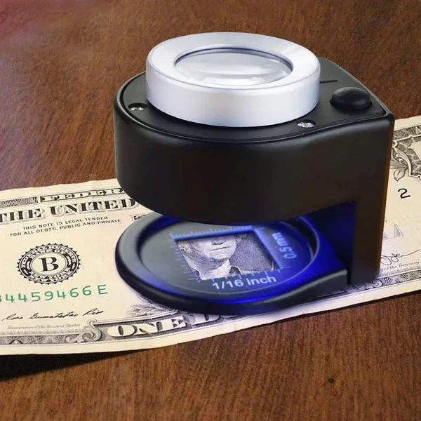 Jewelers Magnifying Glass with 30x Magnification and Lights - Image 2