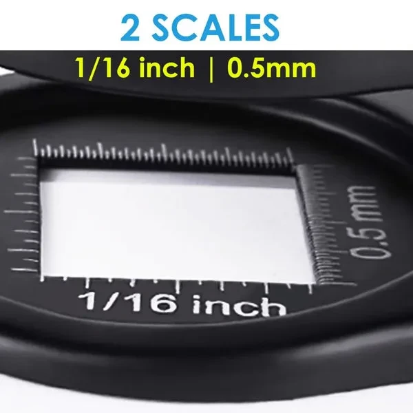 Jewelers Magnifying Glass with 30x Magnification and Lights - Image 8