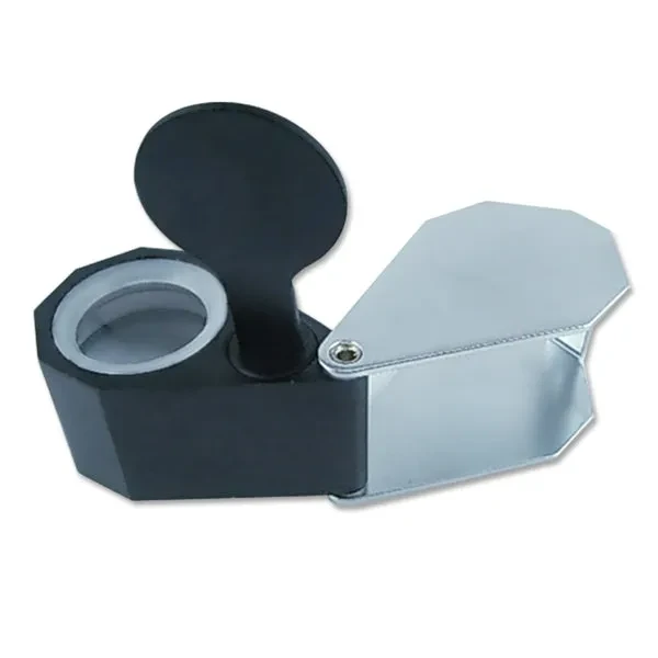 Mini 10X Jeweler Loupe Magnifier with 6 LED Light, 21mm Lens - Image 3