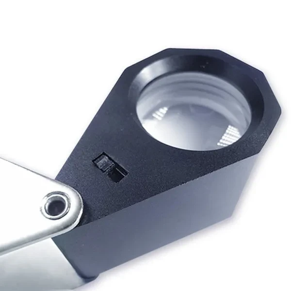 Mini 10X Jeweler Loupe Magnifier with 6 LED Light, 21mm Lens - Image 6