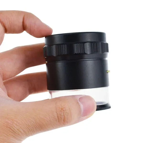 Magnifier Scale Loupe 10x Magnification with 8 LED Light 20mm - Image 8