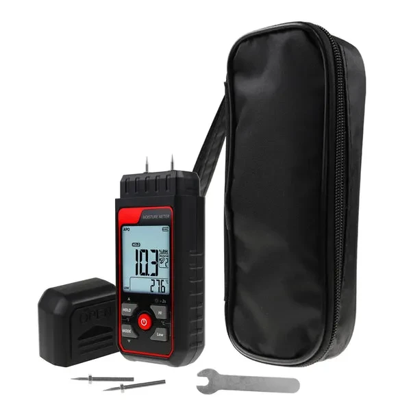 Handheld Pin Type Moisture Meter with Visual Humidity Detection - Image 9