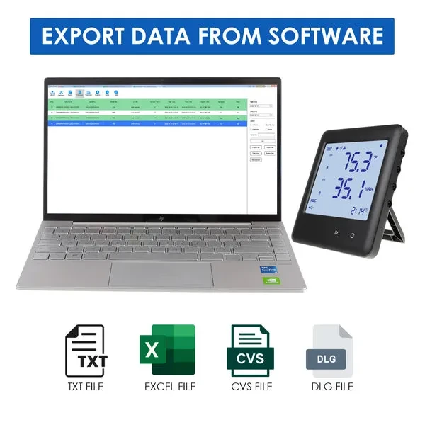 Data Logger Thermo-Hygrometer for Temperature and Humidity - Image 3