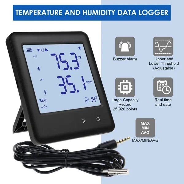 Data Logger Thermo-Hygrometer for Temperature and Humidity - Image 4