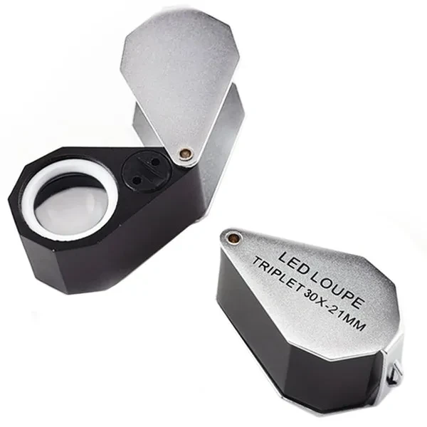 Jeweler Loupe with LED Light (30X, 21mm) - Image 13