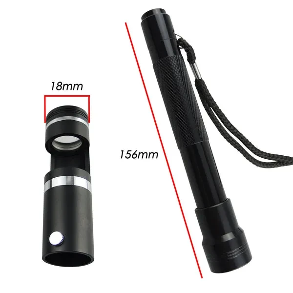 10x 18mm Handheld Darkfield Loupe with Flashlight - Image 13
