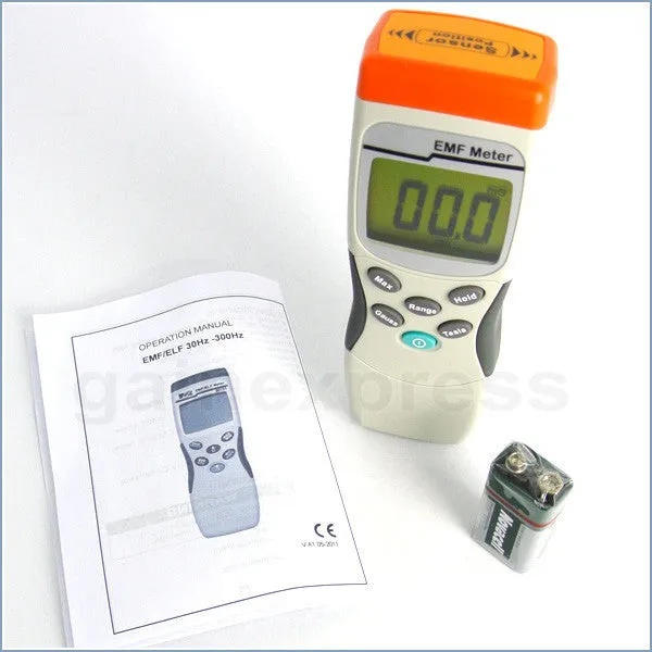 EMF ELF Magnetic Field Gauss Meter (30~300Hz) TAIWAN MADE