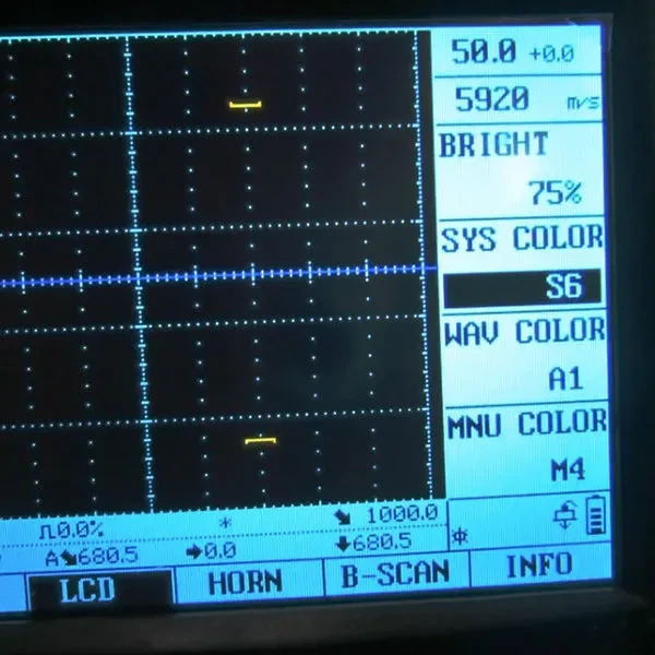 Digital Ultrasonic Flaw Detector with 0-9999mm Range - Image 8