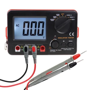 Digital Insulation Tester Resistance Meter (250V / 500V / 1000V)