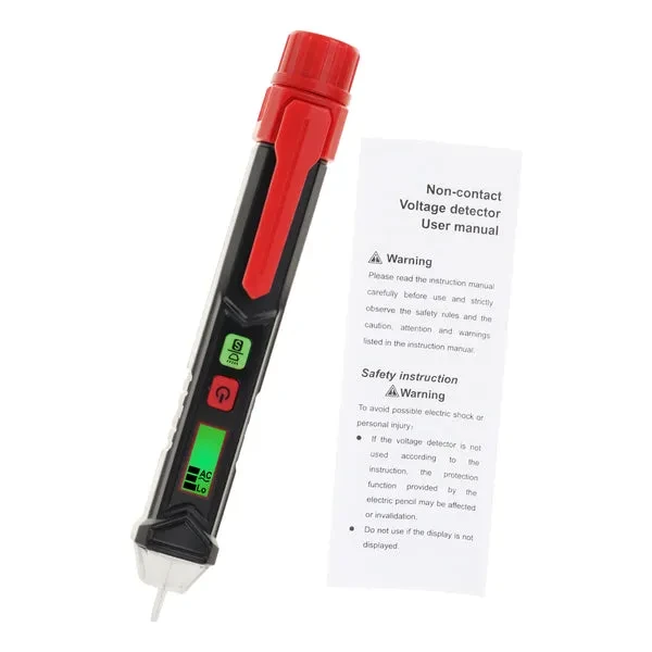 Non-Contact AC Voltage Detector with Dual Range NCV Tester (12V–1000V) - Image 8