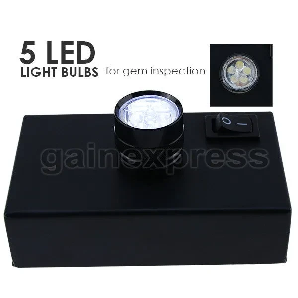 Desktop LED Light for Polariscope/Darkfield Loupe - Image 2