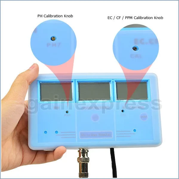 6-in-1 Multi-Function Meter Tester for EC, CF, TDS, pH, °C, °F - Image 5