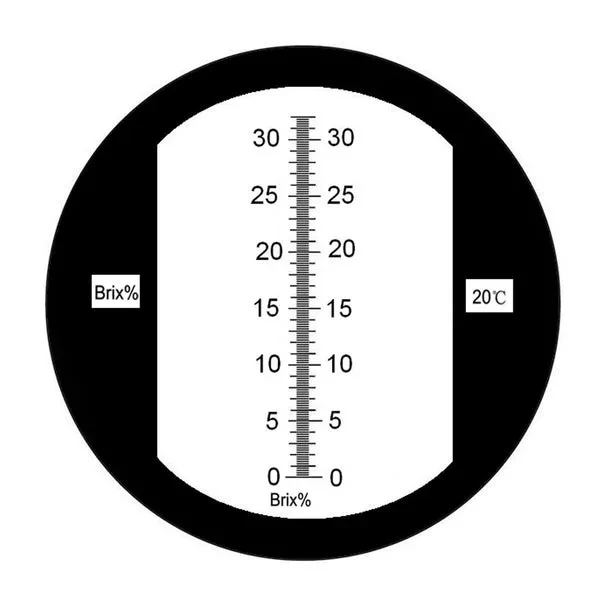 Brix Refractometer with ATC, 0-32% Brix, 0.2% Division - Image 7