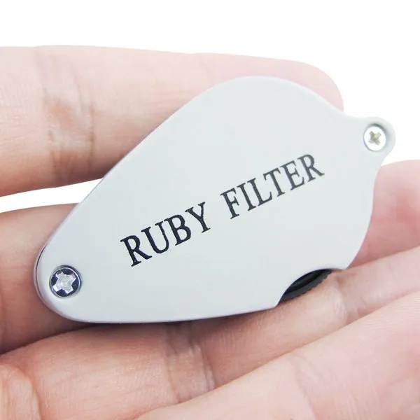 Foldable Ruby Filter for Gem Identification (Emerald & Others) - Image 3