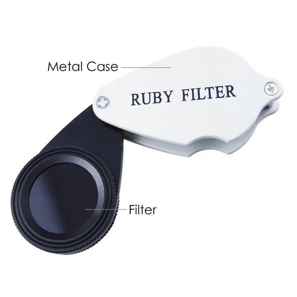 Foldable Ruby Filter for Gem Identification (Emerald & Others) - Image 7