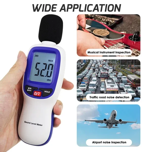 Professional Sound Level Meter with Bluetooth Function - Image 9