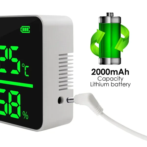 Smart Decibel Meter with Large Colored LED Screen Display - Image 3