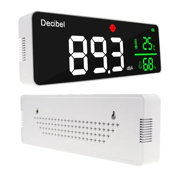 Smart Decibel Meter with Large Colored LED Screen Display - Image 5