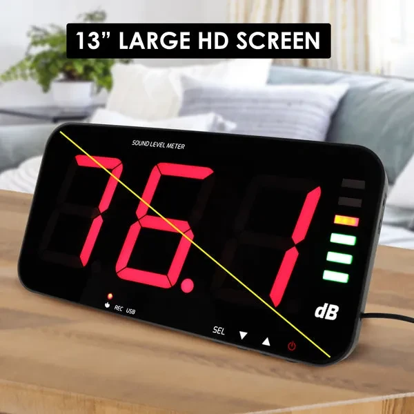 Wall Hanging Sound Level Meter with 13" HD Screen - Image 5