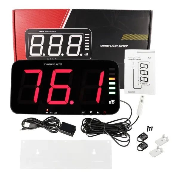 Wall Hanging Sound Level Meter with 13" HD Screen - Image 9