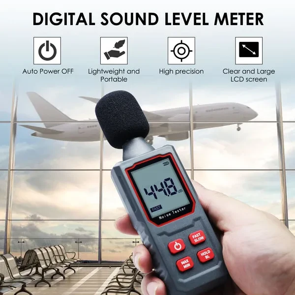 Digital Sound Level Meter (30~130 dBA) - Image 2