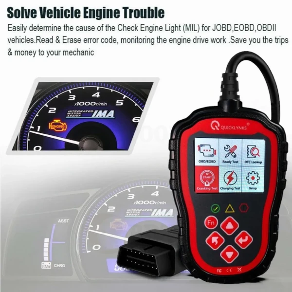 Automotive Diagnostic OBDII Car Code Reader - Image 11
