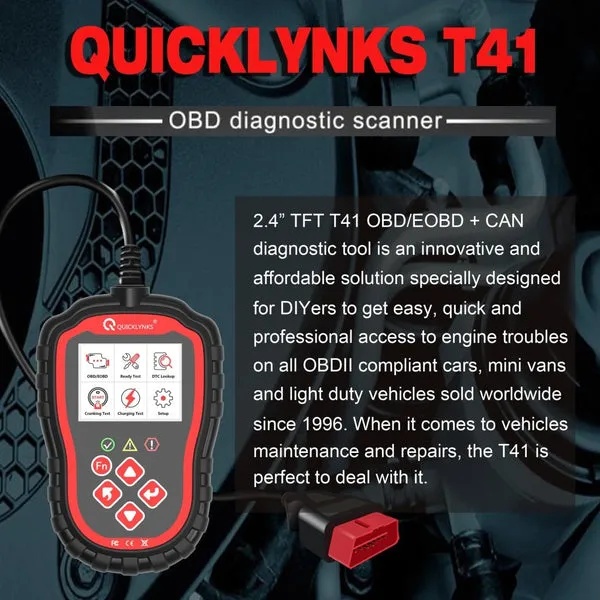 Automotive Diagnostic OBDII Car Code Reader - Image 5