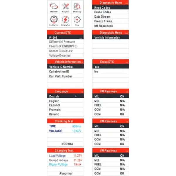 Automotive Diagnostic OBDII Car Code Reader - Image 13