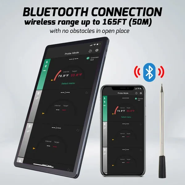 Wireless Meat Thermometer with Bluetooth for Remote Monitoring - Image 3