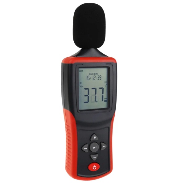 Digital Sound Level Meter with 130dB Range and Auto Ranging