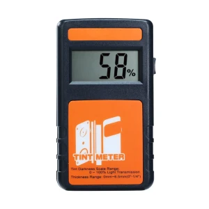 Digital Window Tint Meter with 100% Visual Light Transmission