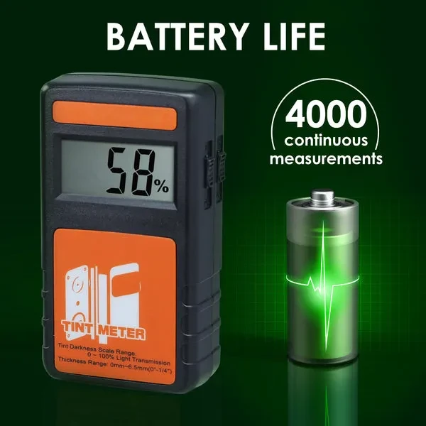 Digital Window Tint Meter with 100% Visual Light Transmission - Image 3