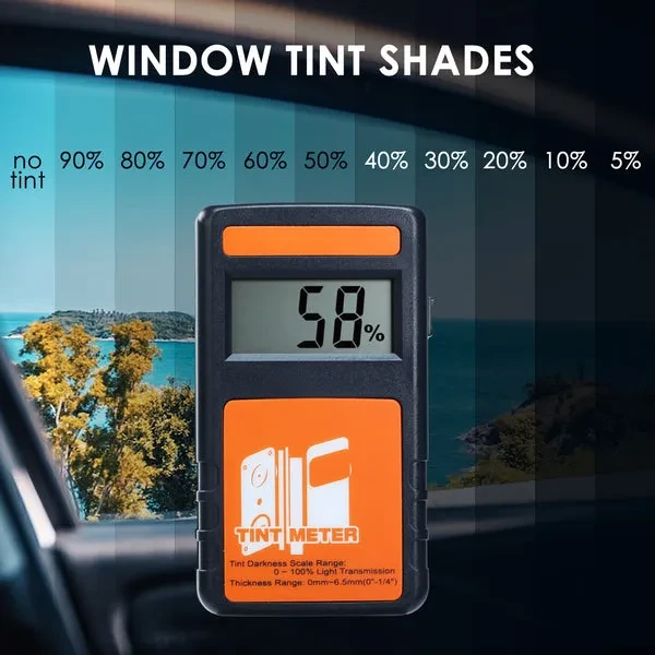 Digital Window Tint Meter with 100% Visual Light Transmission - Image 7