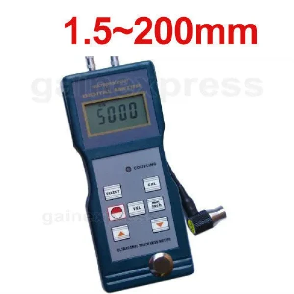 Digital Ultrasonic Thickness Gauge Meter (1.5 - 200mm) - Image 2