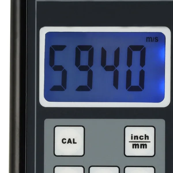 Ultrasonic Thickness Gauge for Measuring Aluminum, Steel, Cast Iron, and Pipe - Image 5