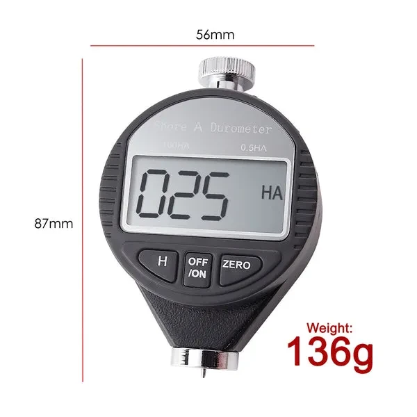 Shore A Digital Hardness Meter Durometer (0~100HA) for Rubber and Tire - Image 7