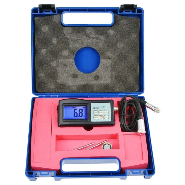 Digital Vibration Meter with LCD, Gauge Tester Analyzer - Image 5