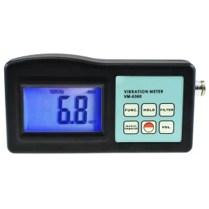 Digital Vibration Meter with LCD, Gauge Tester Analyzer