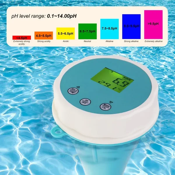 Bluetooth Floating Monitor for EC, Salinity, pH, ORP, and TDS - Image 9