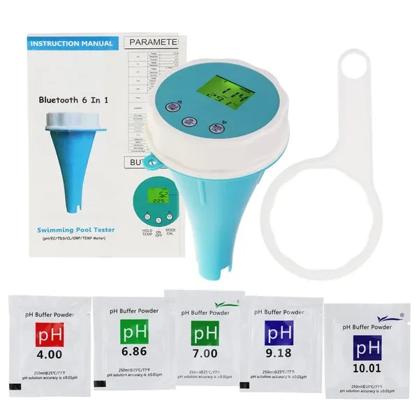 Bluetooth Floating Monitor for EC, Salinity, pH, ORP, and TDS - Image 11