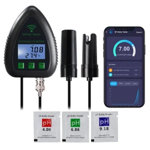 Smart 5-in-1 Water Quality Tester (pH, TDS, Salt, S.G., Temp) with WIFI
